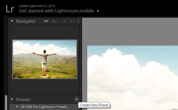Create a New Preset