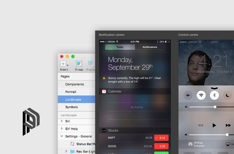 30+ Best Free iOS GUI Mockup Templates for Photoshop & Sketch