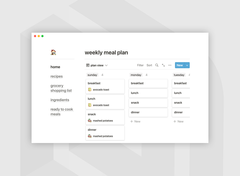 Meal planner