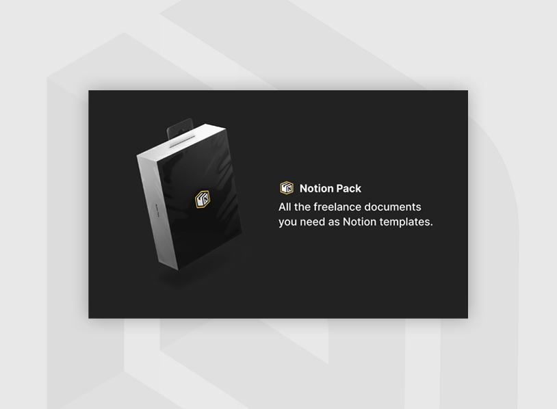Notion Pack – Freelance Templates