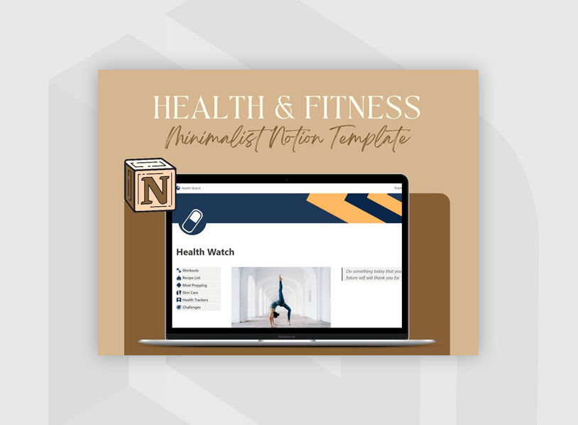 Notion Template Workout Planner
