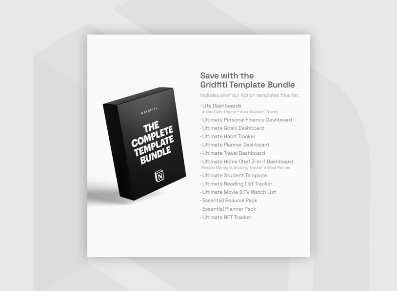 The Ultimate Habit Tracker Dashboard