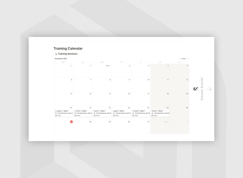 Advanced Workout Planner and Tracker