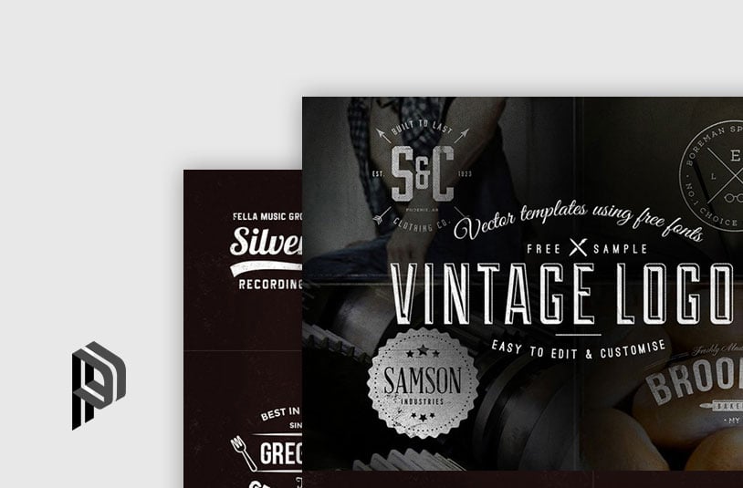 Free Vintage Logo Templates