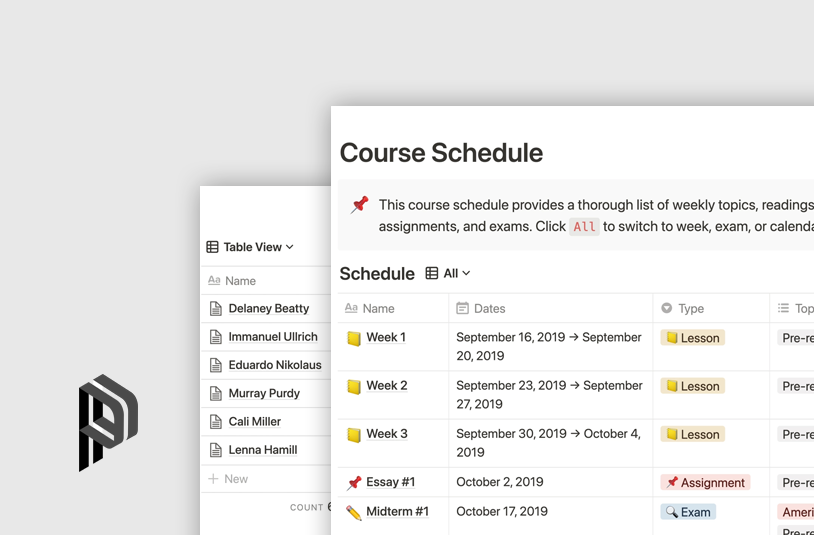 Best Notion Templates for Teachers