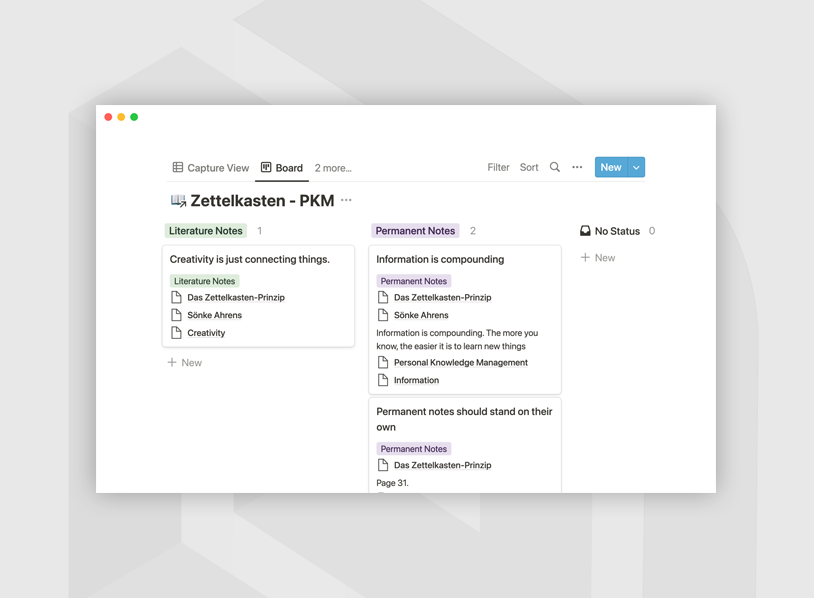 Zettelkasten personal knowledge management