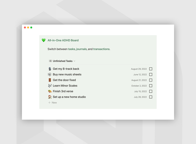 ADHD life planner 2.0