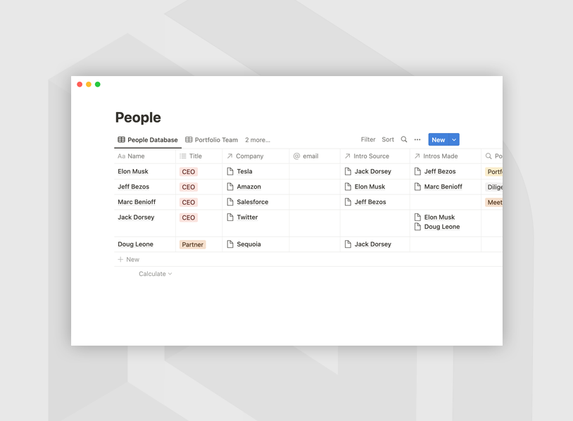 Angel investor operating system