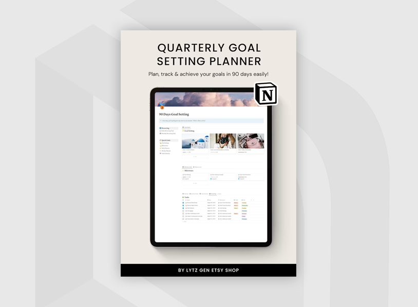 Goals Planner Notion Template