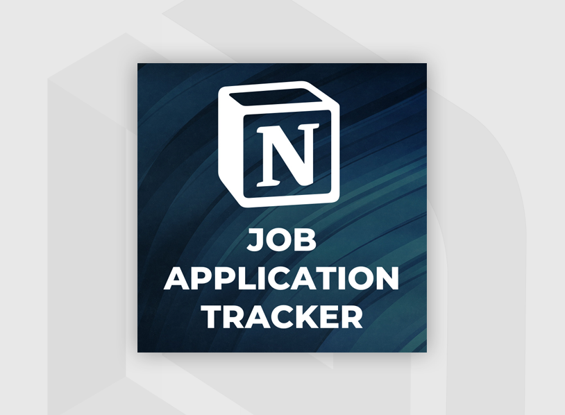 Job Application Tracker (Notion Template)