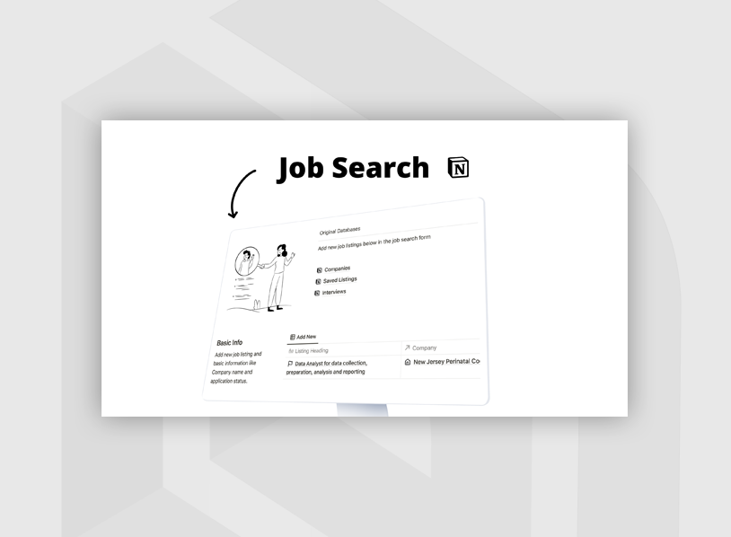 Job Search For Notion