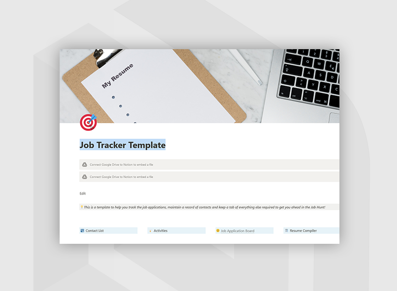 Job Tracker Template