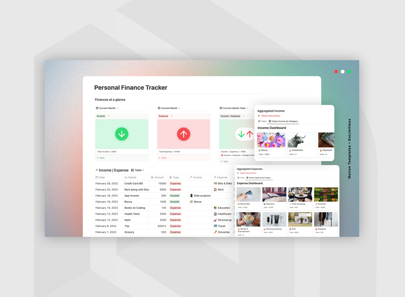 Limitless Notion Templates
