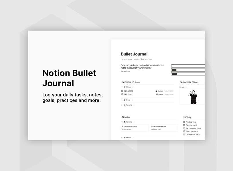Notion Bullet Journal