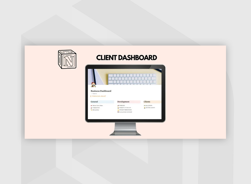 Notion Client Dashboard