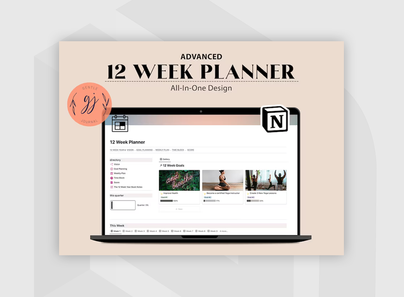 Notion Goal Template