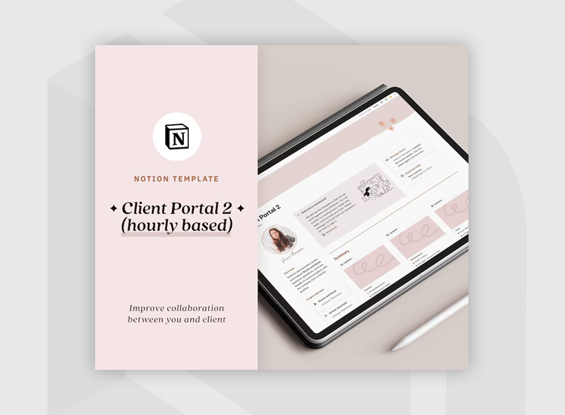 Notion Template Client Portal 2
