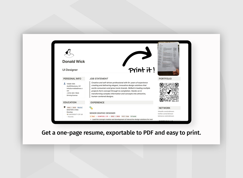 Super Job applicant Pack