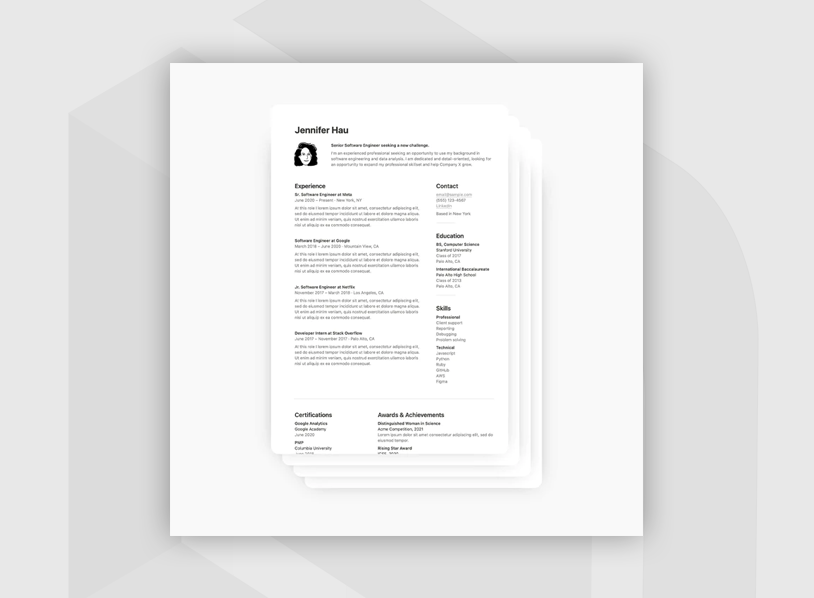 The Essential Resume Template Pack for Notion