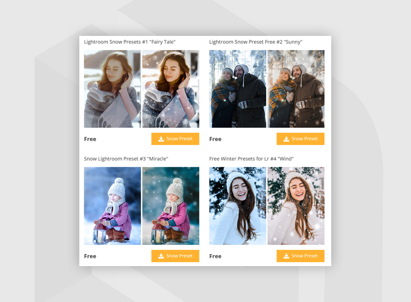 150 Lightroom Snow Preset Free 