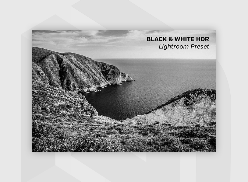 Black & White HDR Lightroom Preset