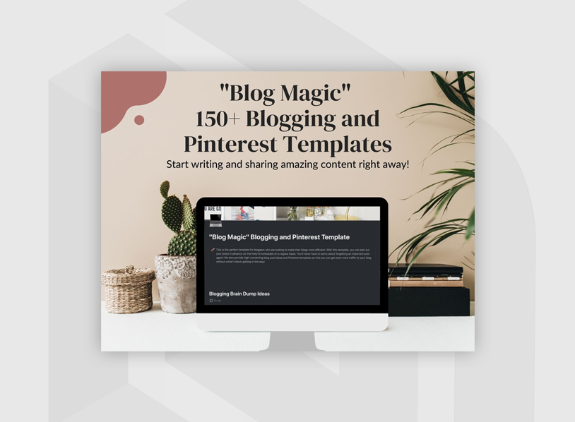 "Blog Magic" Notion Template