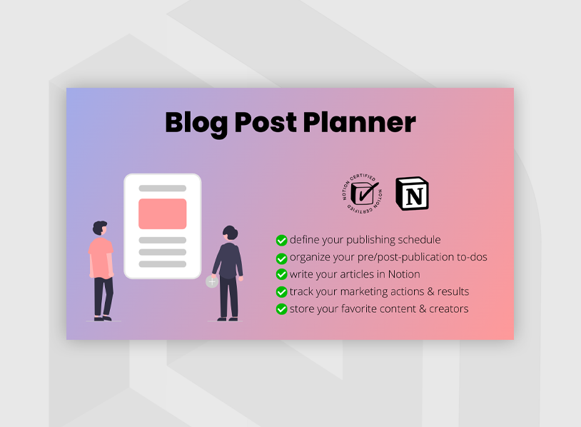 Blog Post Planner
