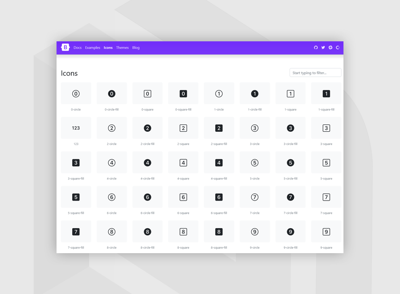 Bootstrap Icons