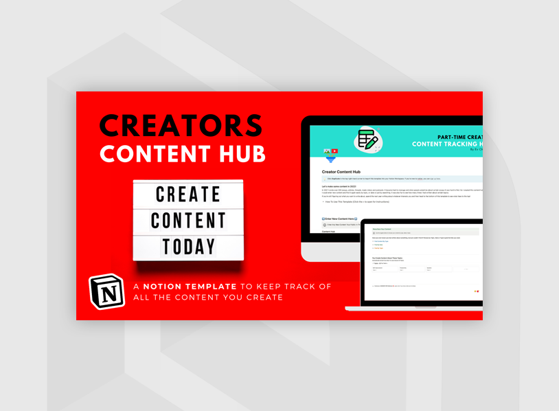 Creators Content Hub
