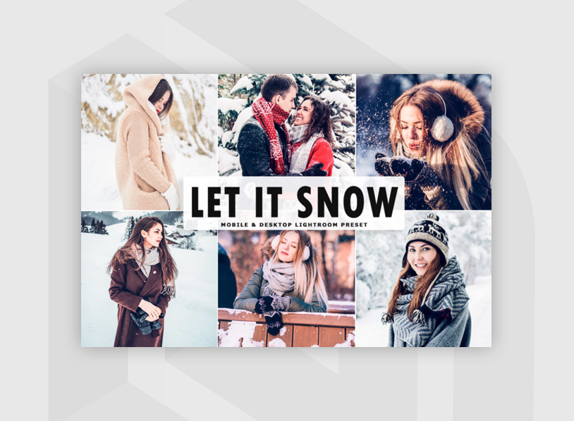 Free Let It Snow Mobile & Desktop Lightroom Preset