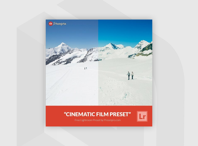 Free Lightroom Preset Cinematic Film
