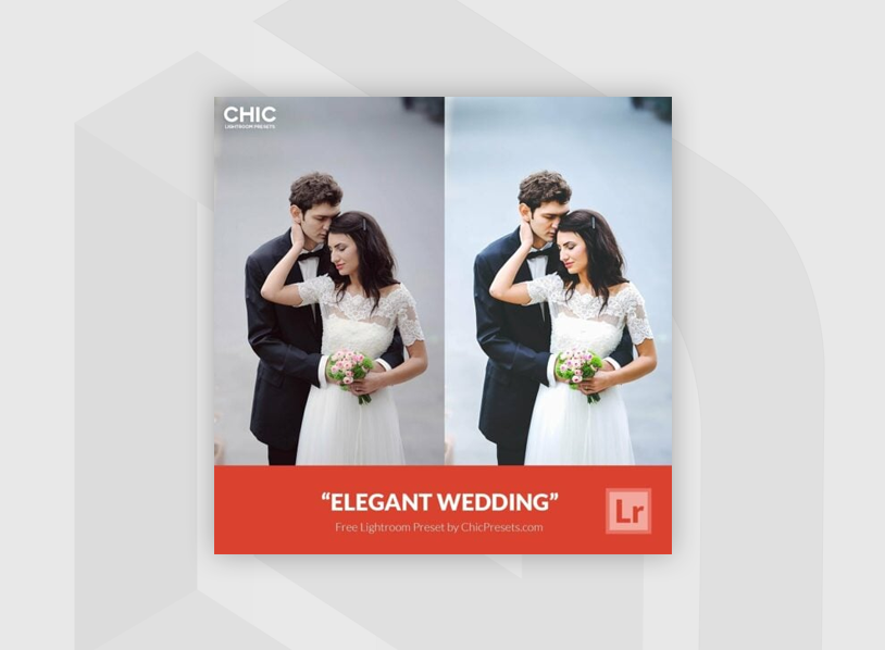 Free Lightroom Preset Elegant Wedding