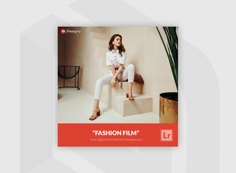 Free Lightroom Preset Fashion Film