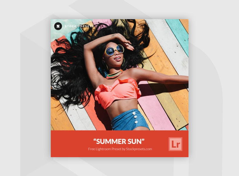 Free Lightroom Preset Summer Sun