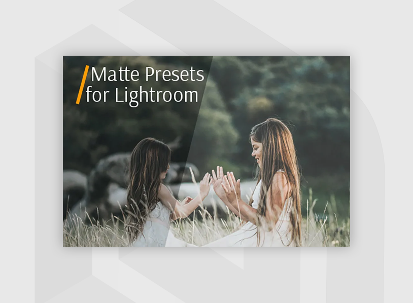 Free Matte Lightroom Presets
