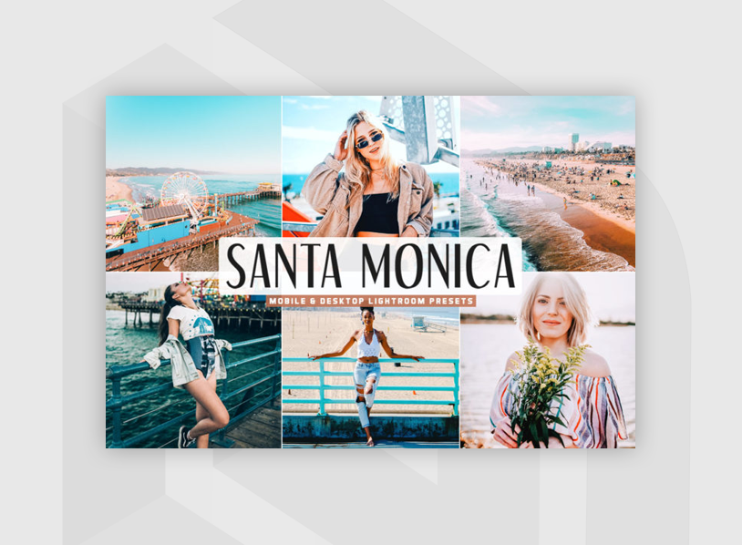 Free Santa Monica Mobile & Desktop Lightroom Presets