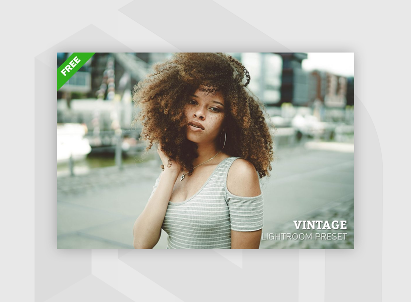 Free Vintage Lightroom Preset for Desktop and Mobile