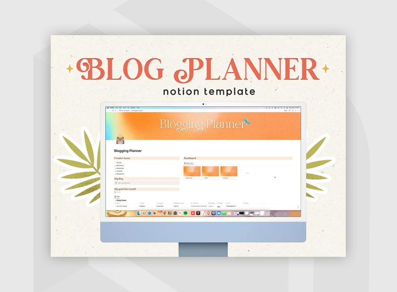 Notion Template Blog