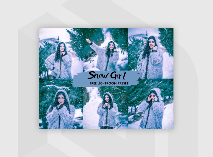Snow Girl Free Lightroom Preset 100% 