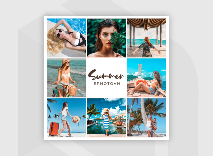 Summer – 8 Free Lightroom Presets Perfect for Tropical & Travel Photography