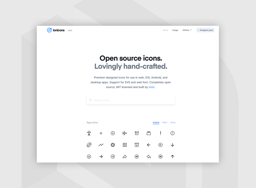 Ionicons