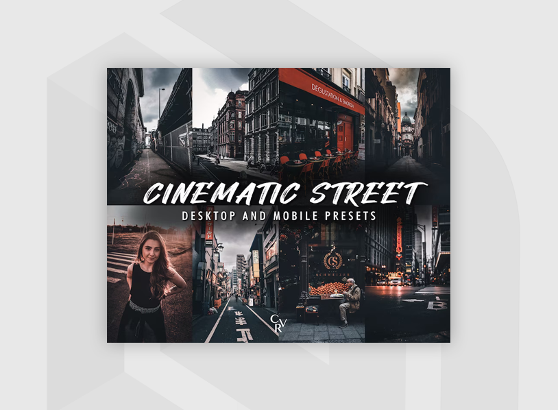10 Cinematic Street Lightroom Presets