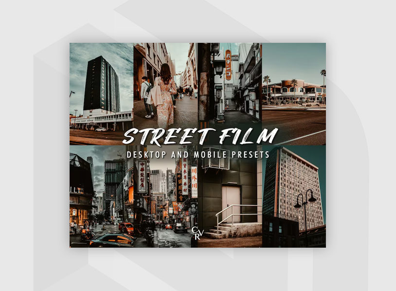 10 Street Film Lightroom Presets