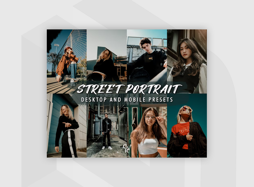 10 Street Portrait Lightroom Presets