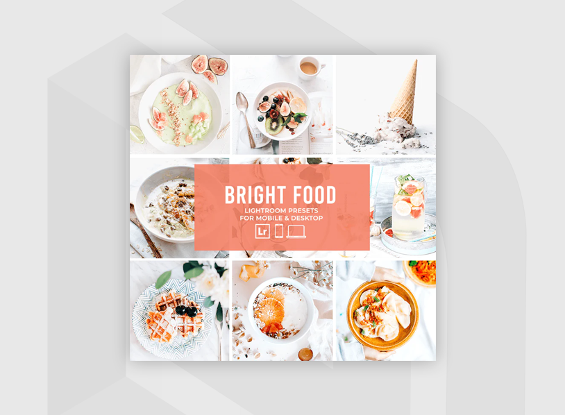 Bright Food Lightroom Presets Collection 