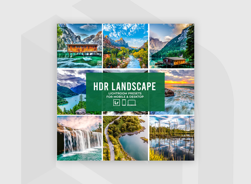 HDR Landscape Lightroom Presets Collection 