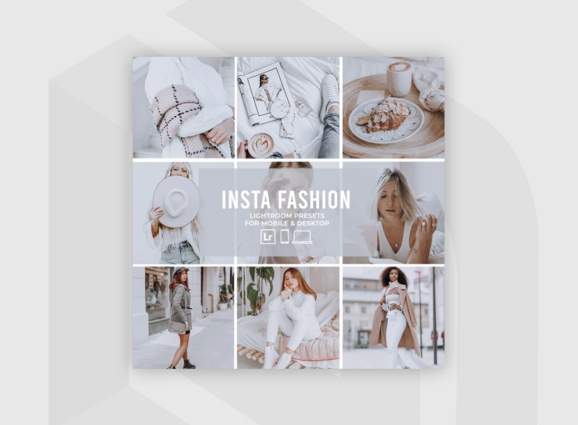 Insta fashion Lightroom Presets collection 
