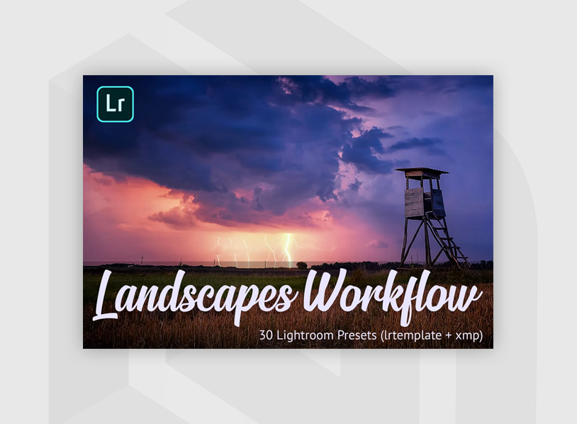 Landscape Workflow Presets Lightroom