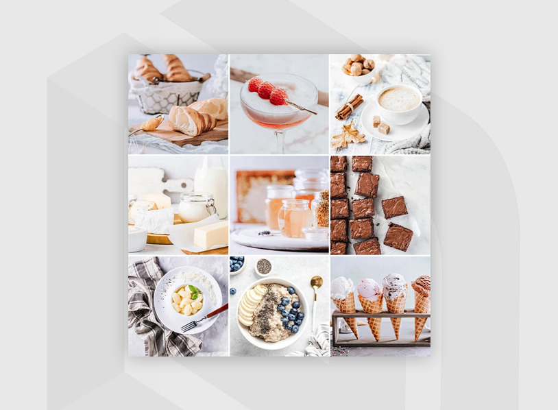 Minimal Food Lightroom Presets for Classic & Mobile 