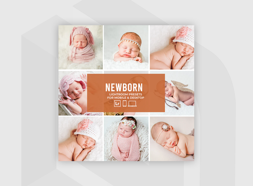 Newborn Baby Lightroom Presets Collection 